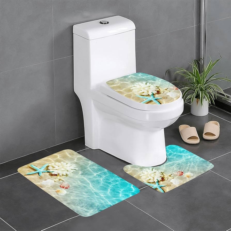 ボルガトイレマット 三点セット【日本製】 B.B.collection クッショニー3 トイレ4点セット（トイレマット